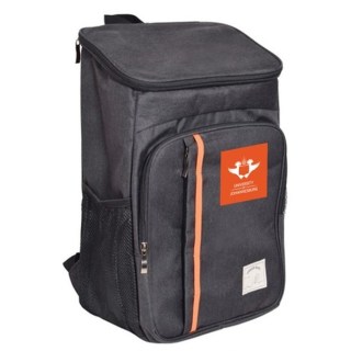 UJ ALL NIGHTER COOLER BACKPACK - BLACK.ORANGE