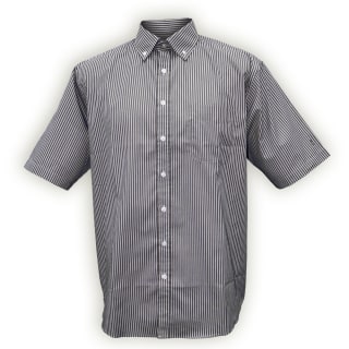 Unbranded  Men&#039;s S/S Grey Stripe Shirt