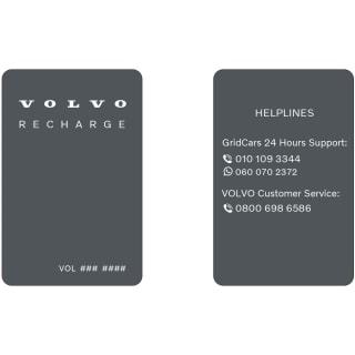 Volvo Recharge Card