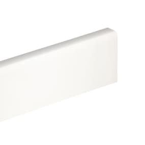 White Laminate Upstand 500 x 500