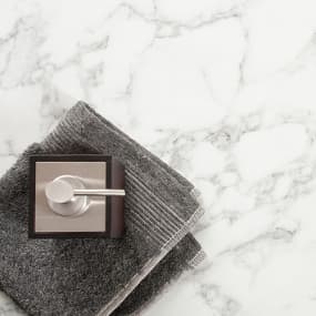 Carrara Marble Gloss Bathroom Worktop - SQ