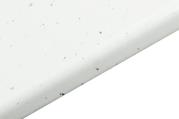 White Sparkle Andromeda Bathroom Worktop Xl