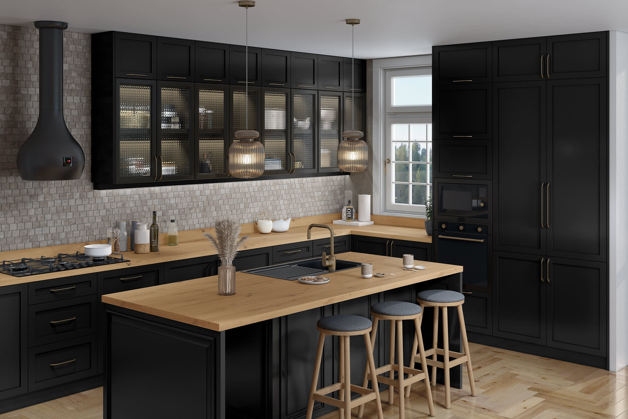 Basque Oak RLL Main Kitchen Lifestyle