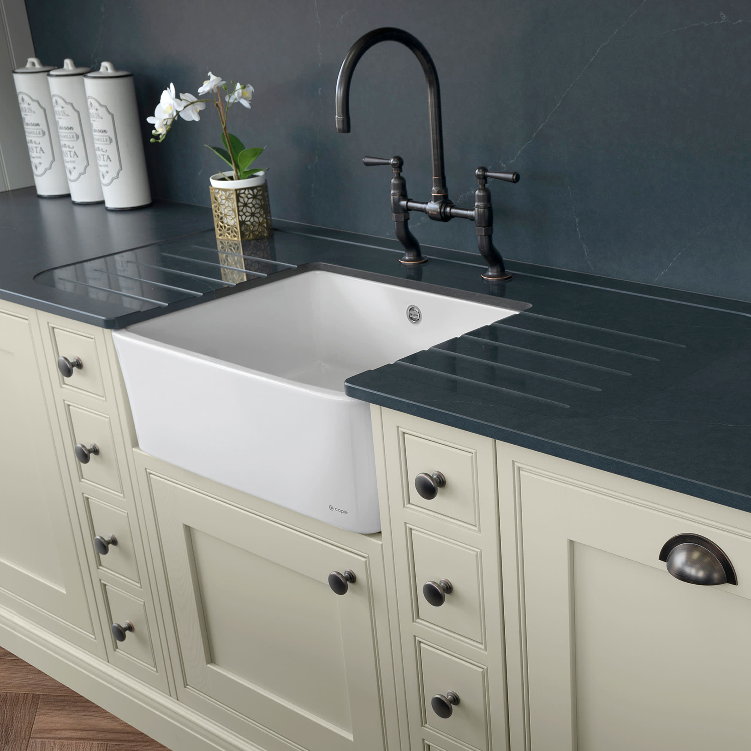 Caple York Belfast Sink Lifestye Square