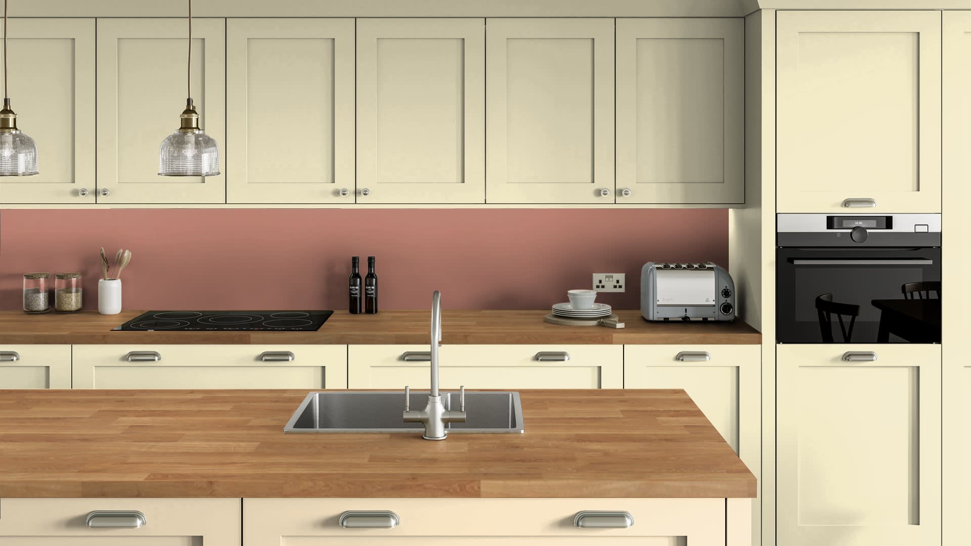 Coral Blush Splashback Lifestyle Wide