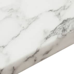 Carrara Marble Gloss Bathroom Worktop Xl