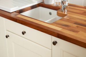 European Walnut Worktop Sink