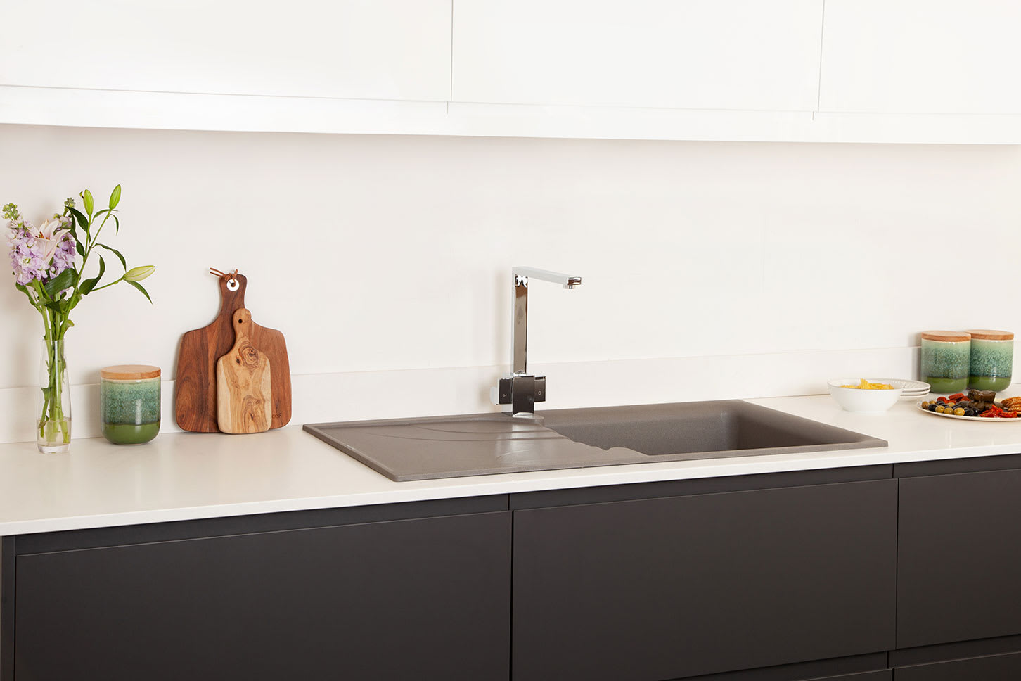 Snow Quartz Acrylic Worktops Worktop Express