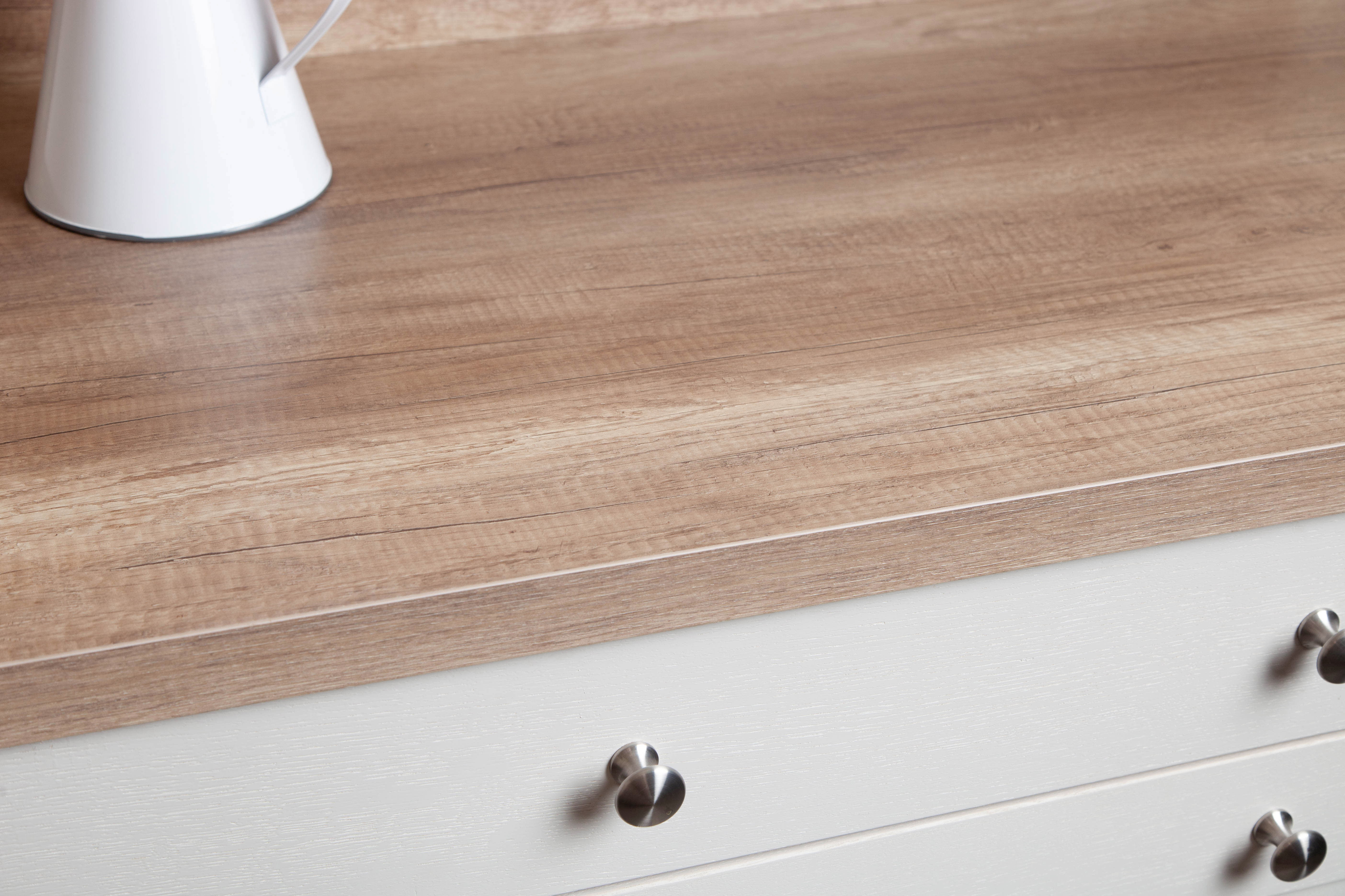 Rustikales Holz Arbeitsplatte 3000mm X 600mm X 39mm & Rustikales Holz