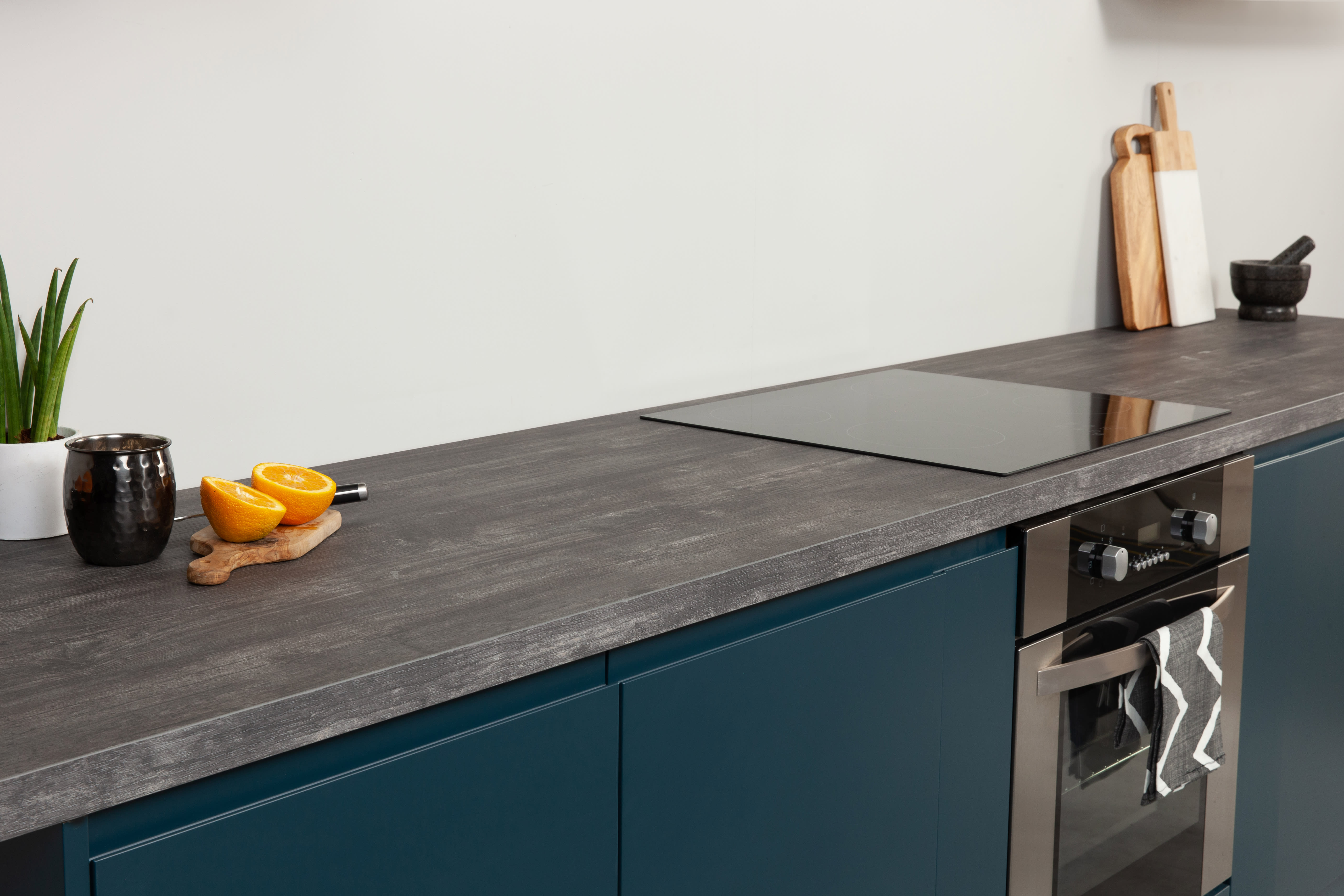 Küchenarbeitsplatte dunkles Holz 3000mm X 600mm X 39mm & Dunkles Holz