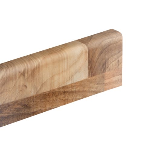 Block Walnut Laminate Upstand 500 x 500
