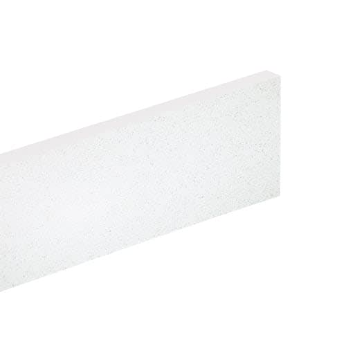White Terrazzo Solid Laminate Upstand 500 x 500