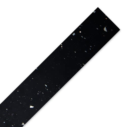 Black Sparkle Worktop Edging Strip 500 x 500