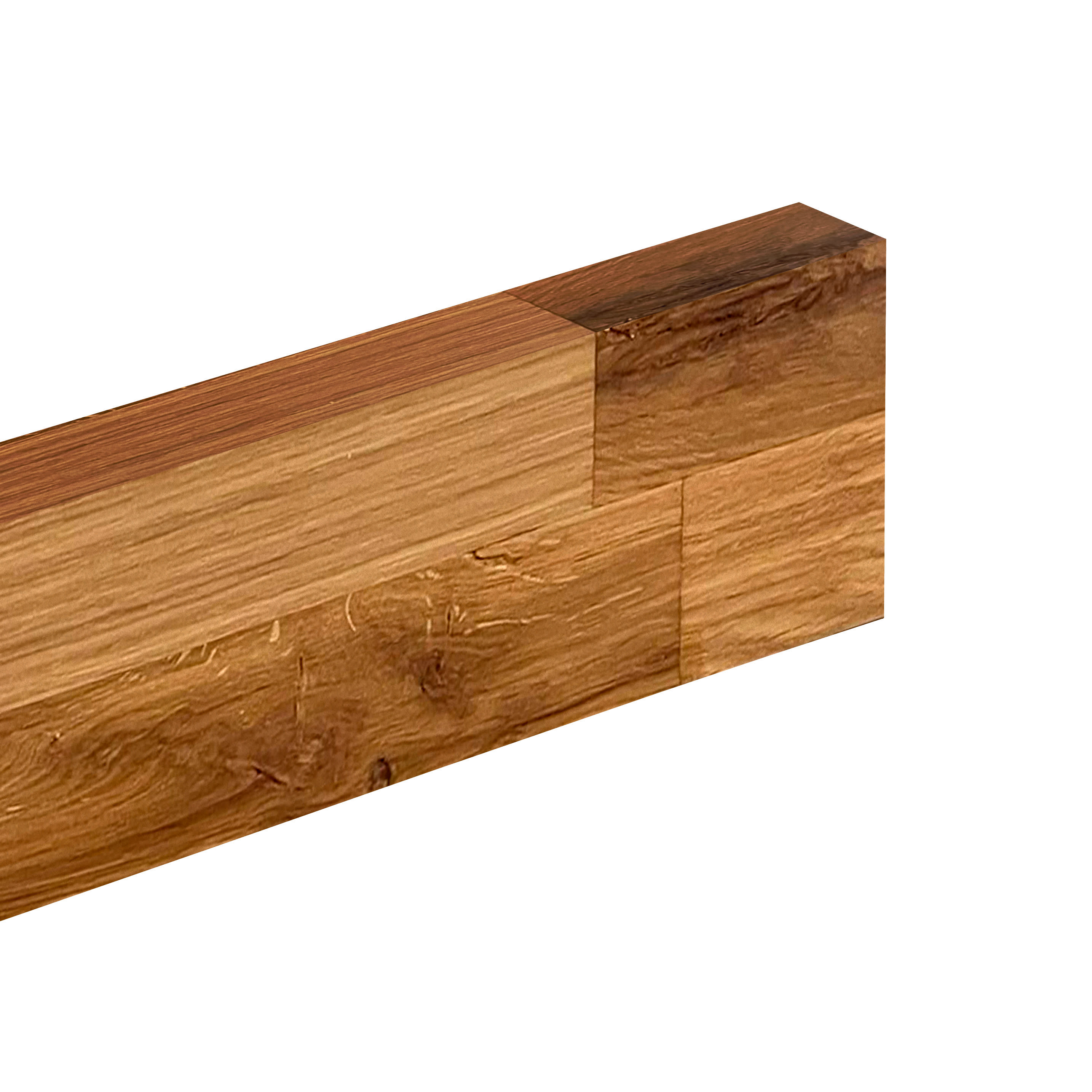 Rustic Oak Wooden Upstand SQ