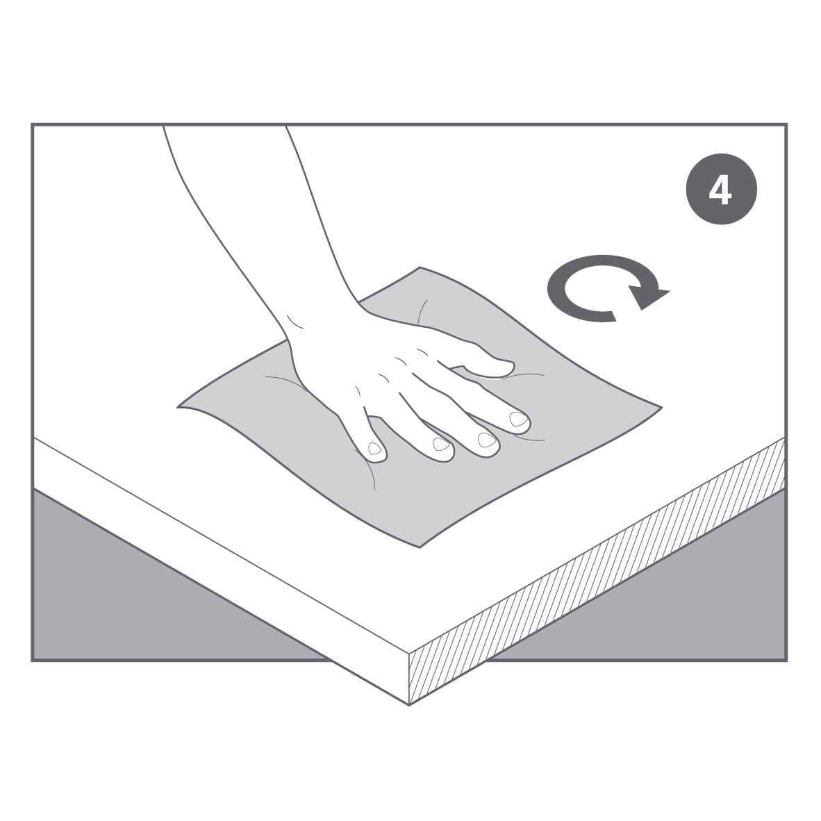 Maintainance with iron step 4
