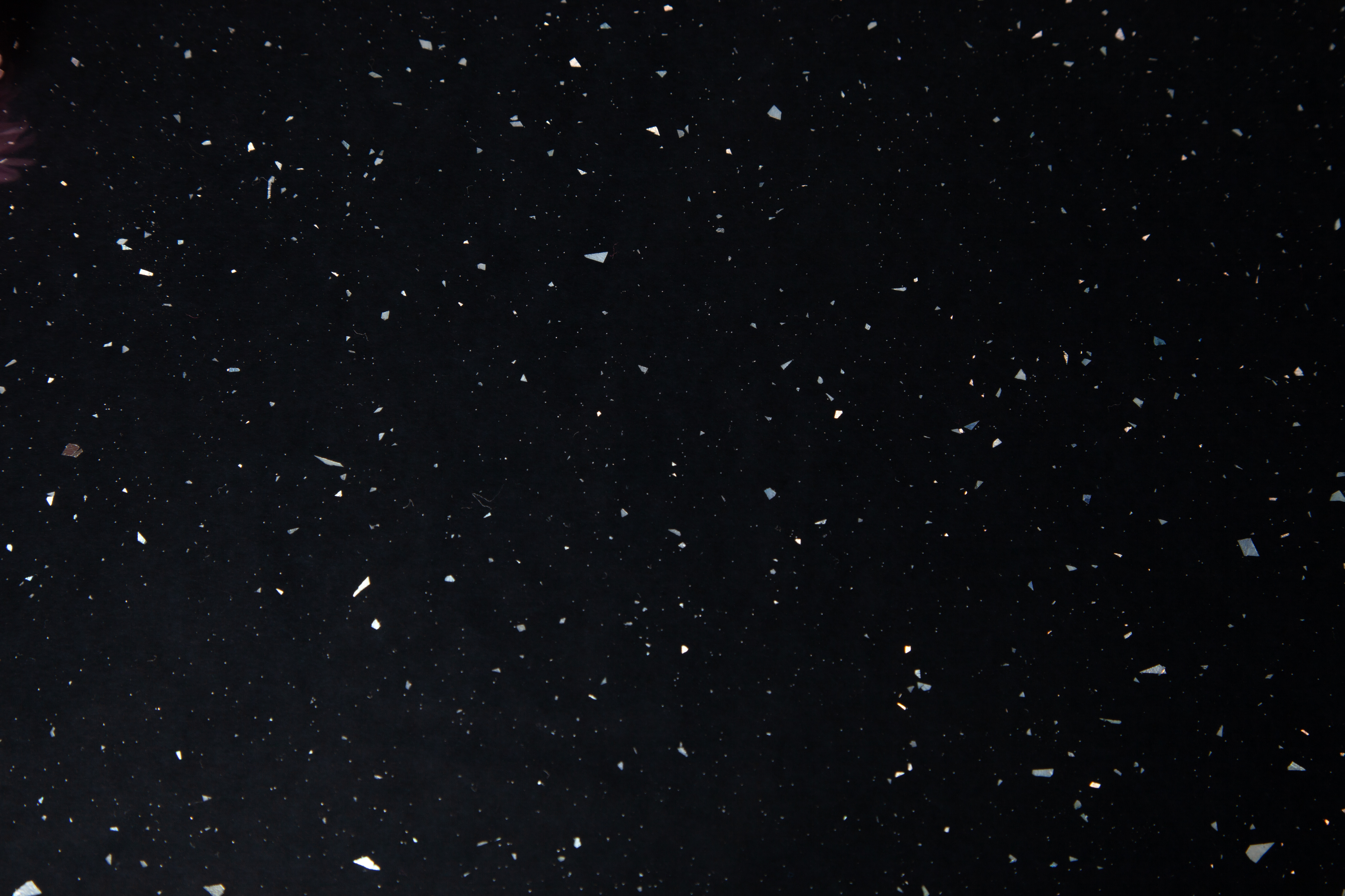 Black Sparkle Square Edge Laminate Worktops - Andromeda - 3m x 635 x 38mm