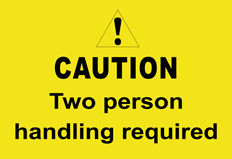 Solid Surface - Two Person Handling