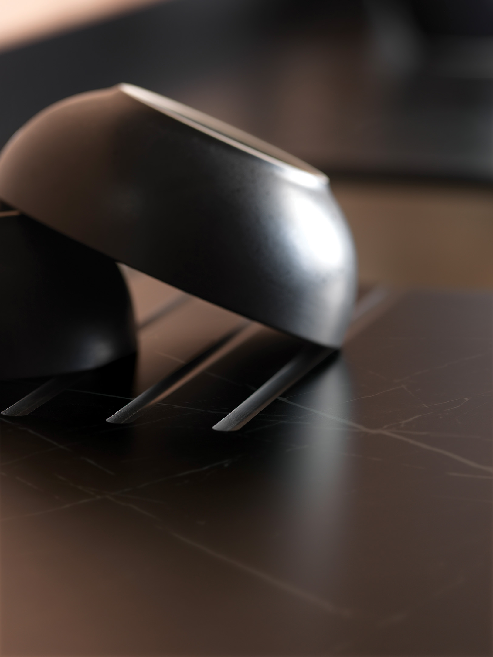 Aria Nero Grafite Compact Laminate Worktops - 3.6m x 900 x 12mm, additional view