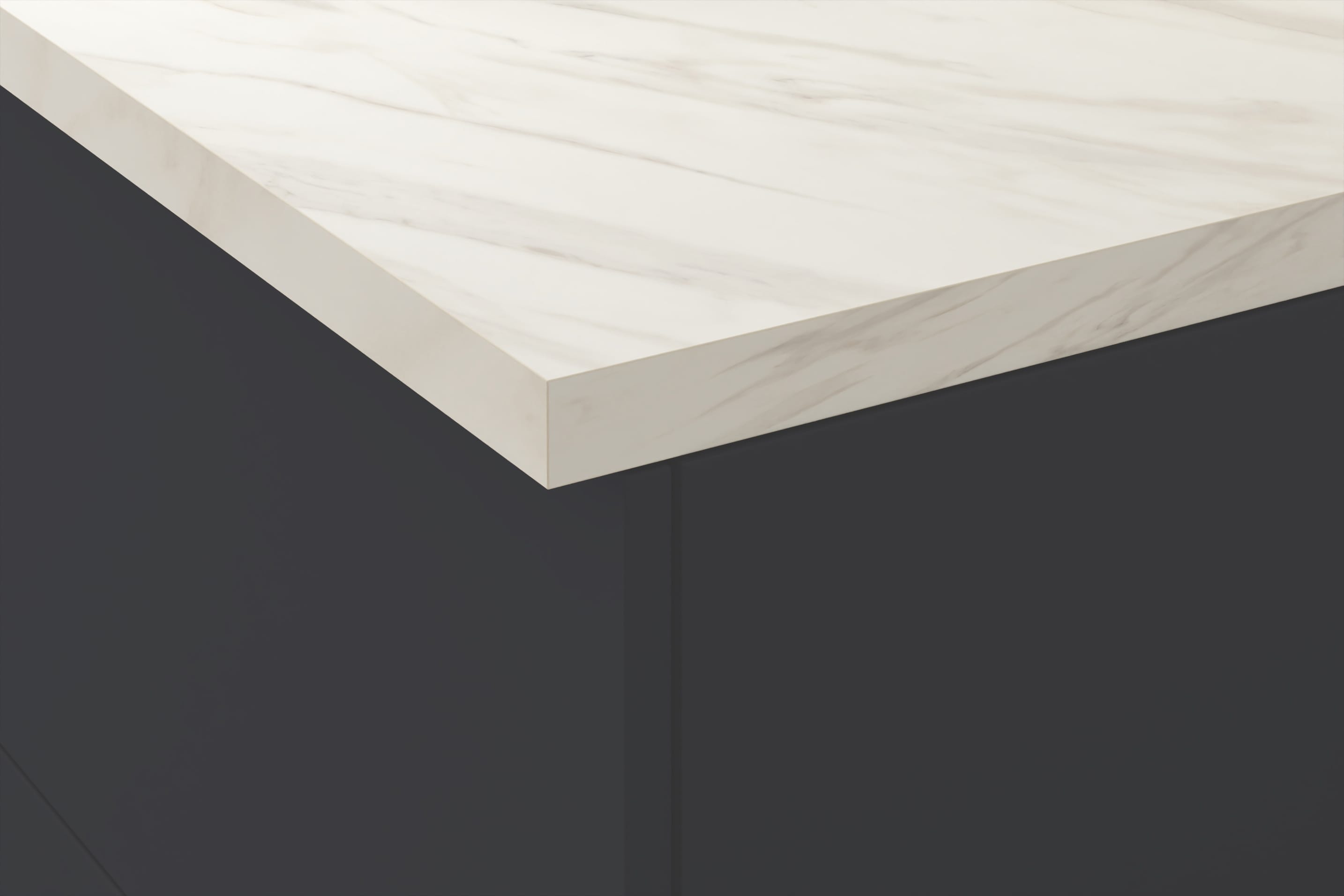 Classic Marble Laminate Worktops - 3m x 635 x 39mm, additional view