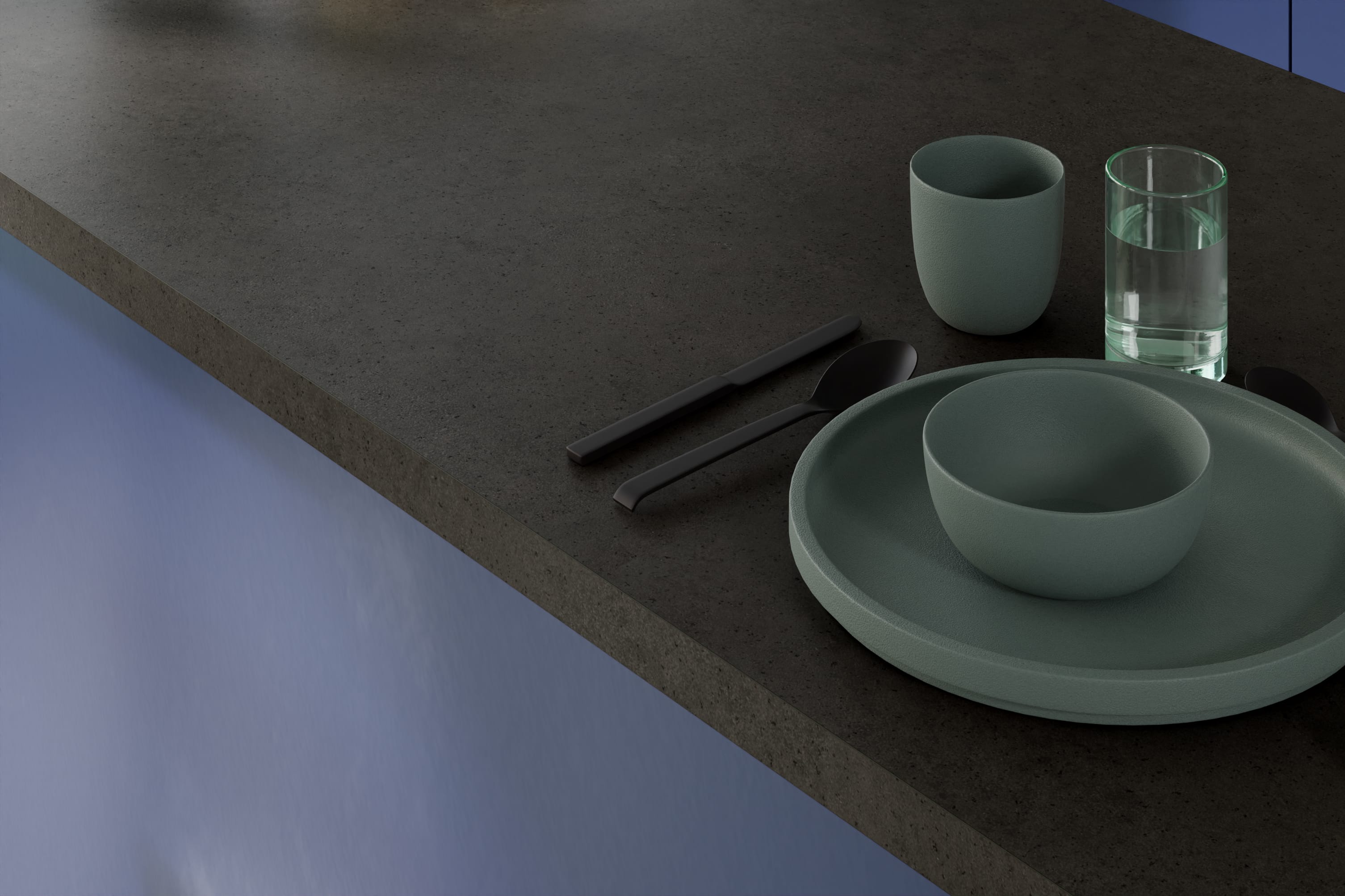 Dusk Granite Laminate Worktops - 3m x 635 x 39mm