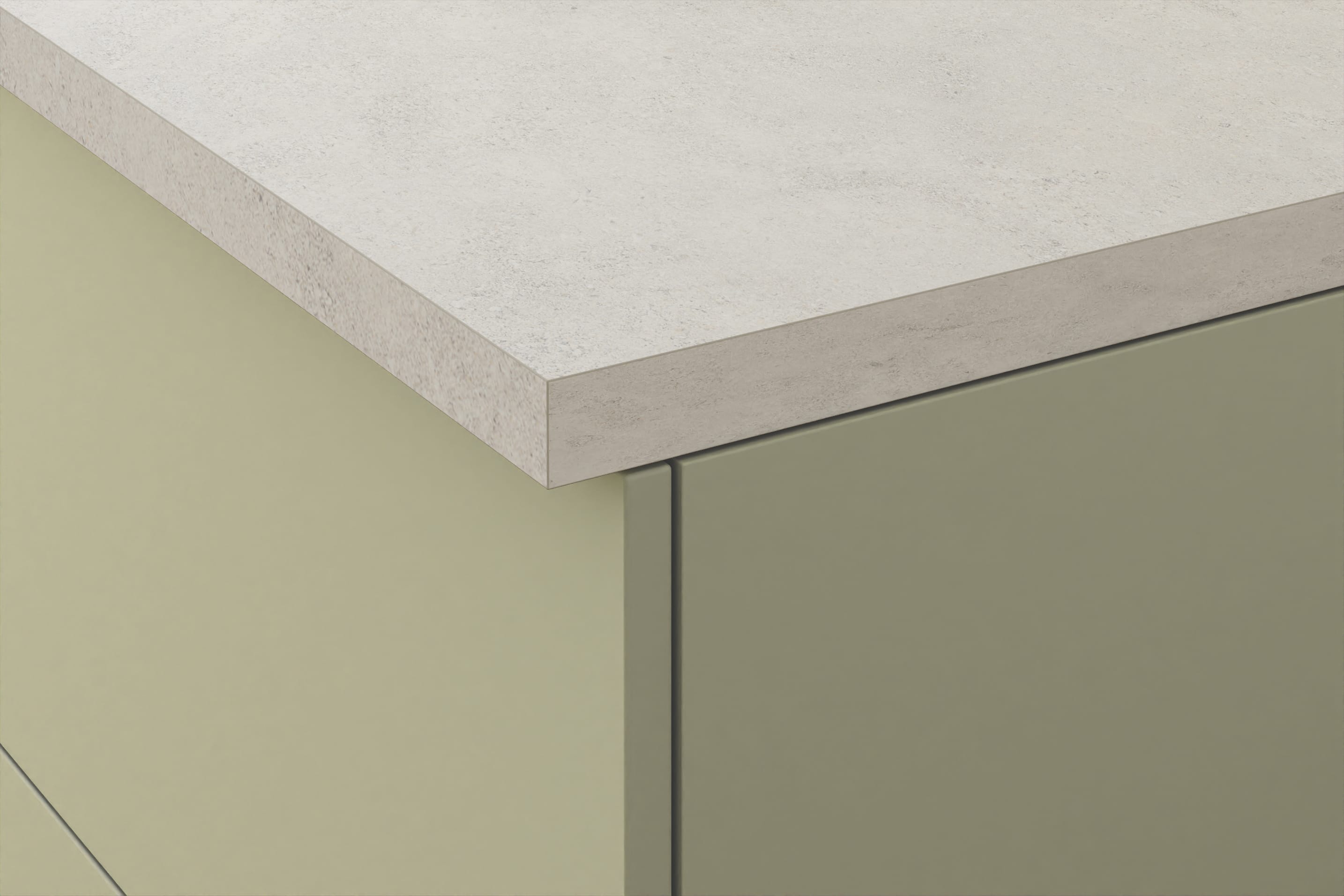Light Sandstone Laminate Worktops - 3m x 635 x 39mm, additional view