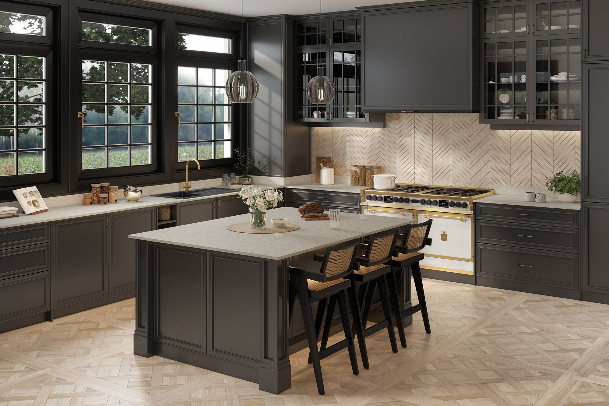 Coreluxe Sahara Shell Solid Surface Worktops - 2m x 920 x 19mm