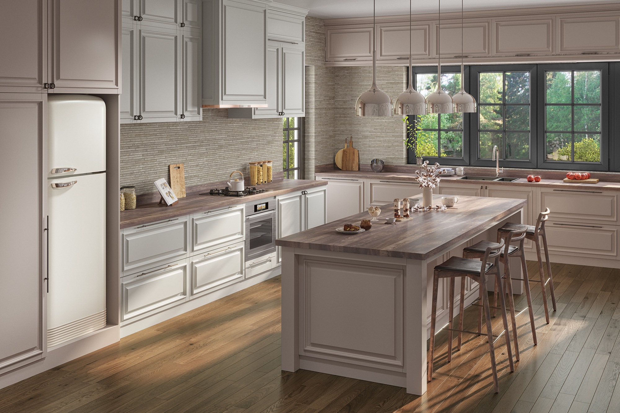 VIS Alpan Laminate Worktops - 3m x 635 x 39mm