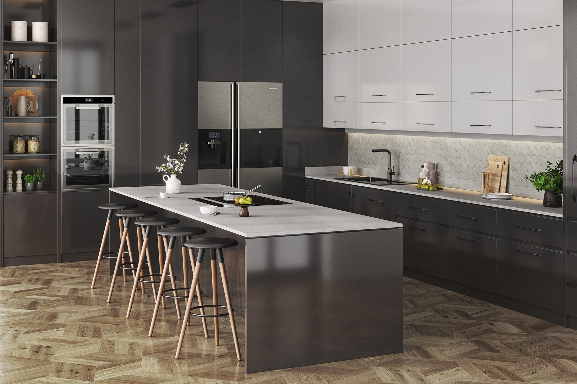 VIS Oya Laminate Worktops - 3m x 635 x 23mm