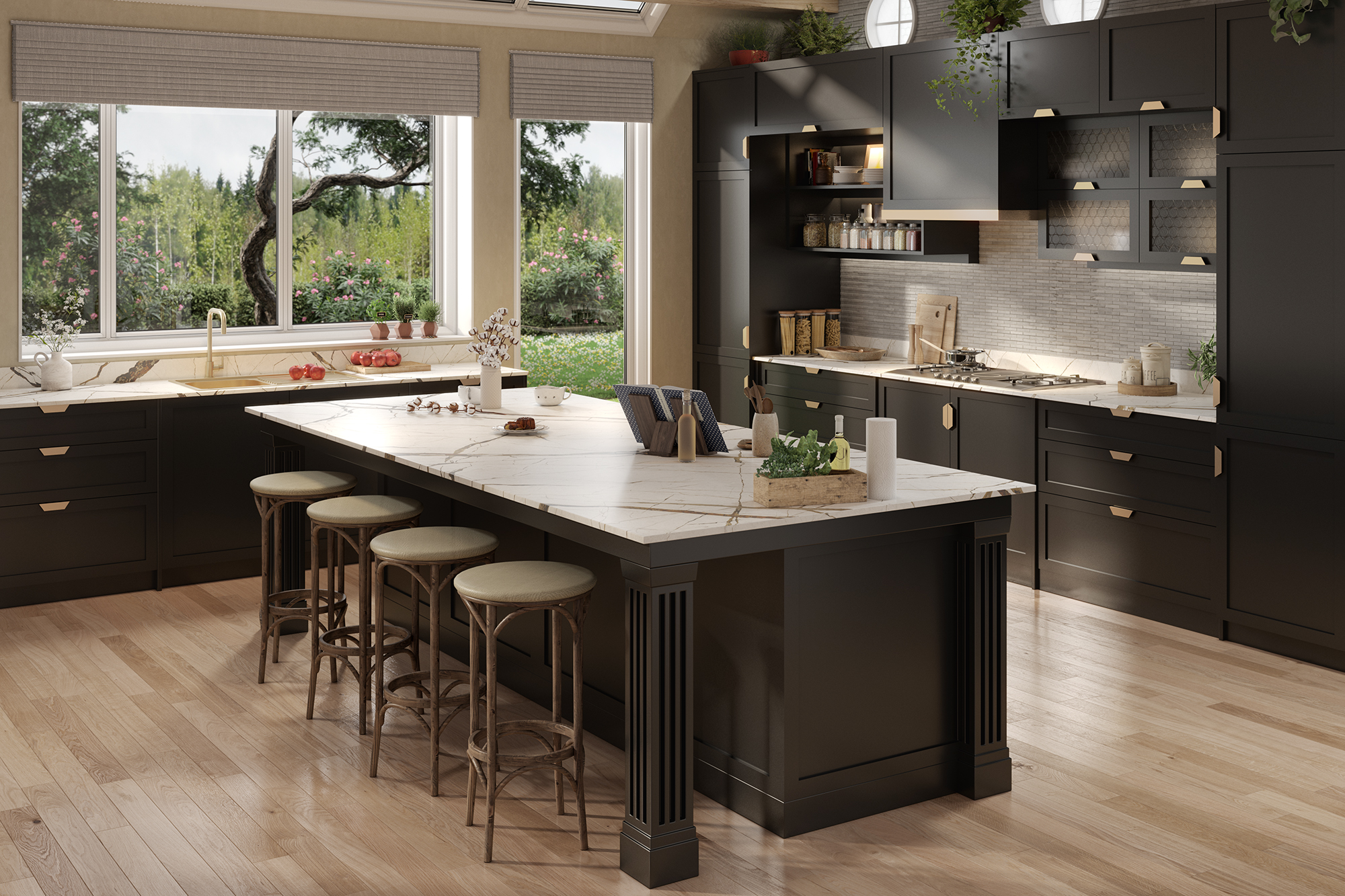 Getalit Endless Evo Antik Laminate Worktops - 3m x 635 x 23mm