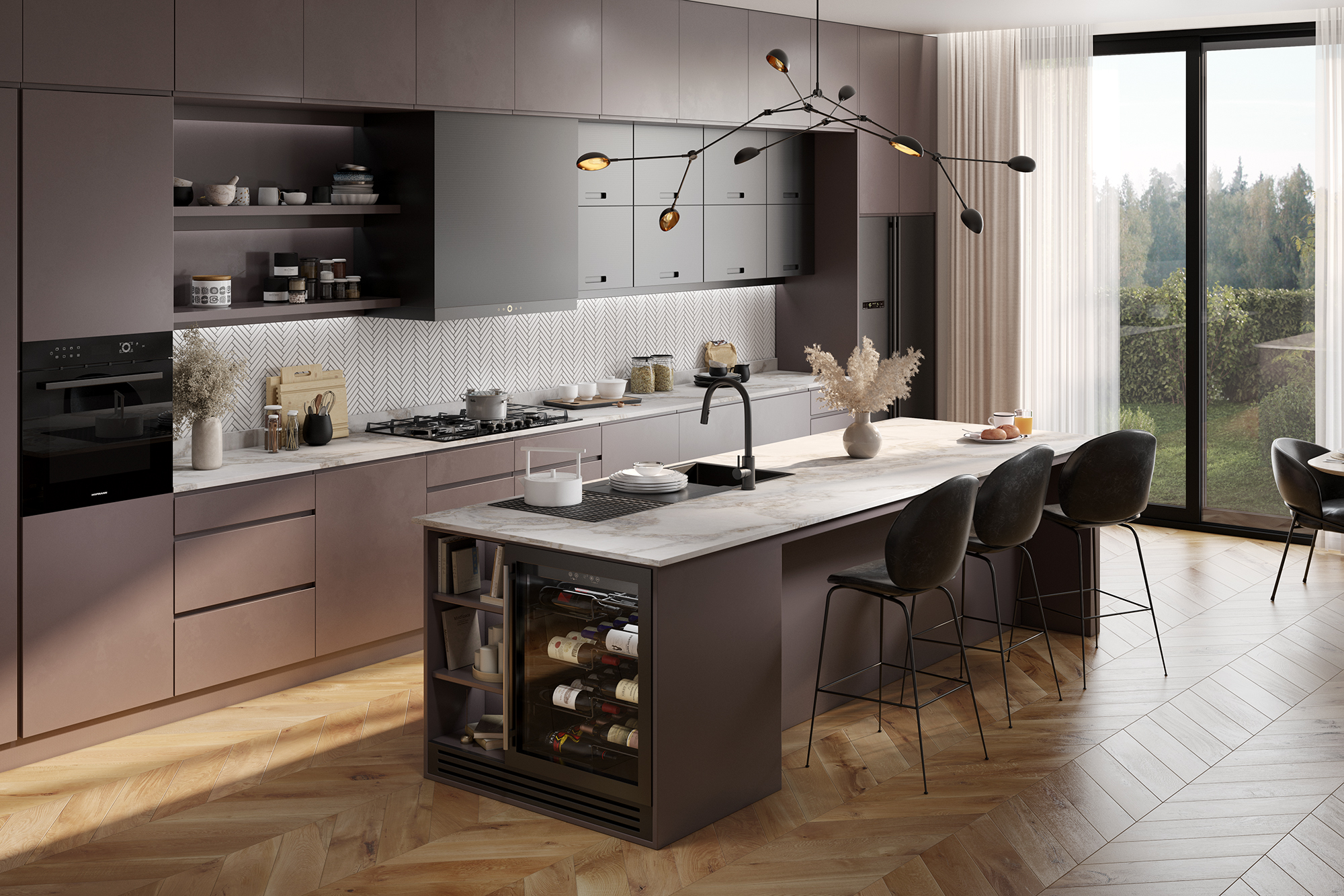 Getalit Endless Puna Laminate Worktops - 3m x 635 x 23mm