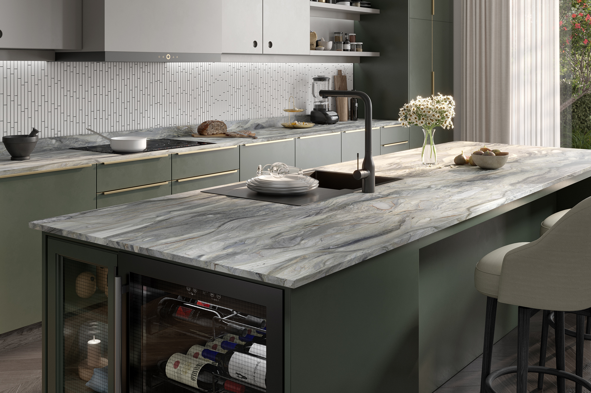 Getalit Endless Parana Laminate Worktops - 3m x 635 x 23mm, additional view