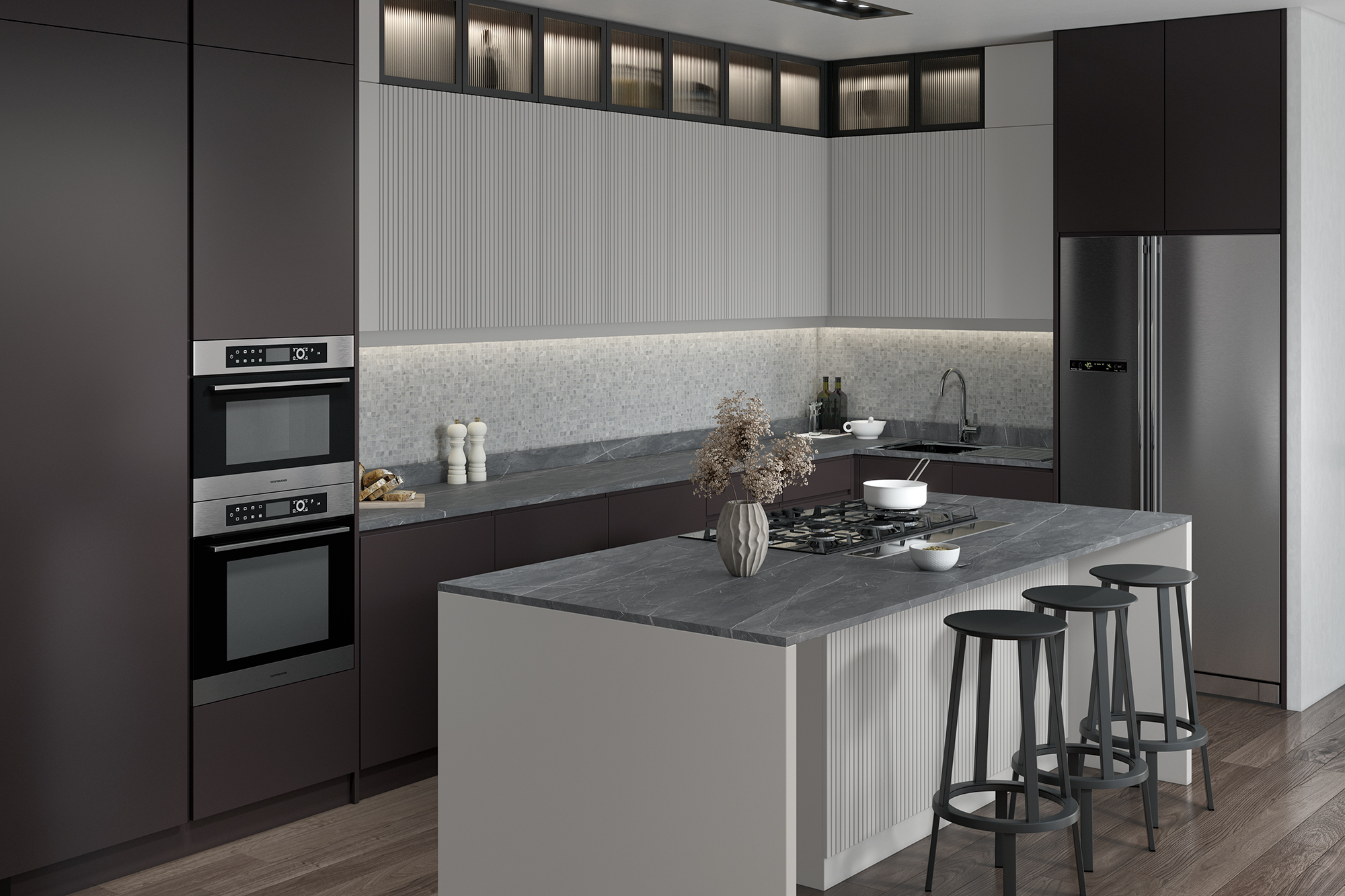 Getalit Boston Terrazzo Laminate Worktops - 3m x 635 x 23mm
