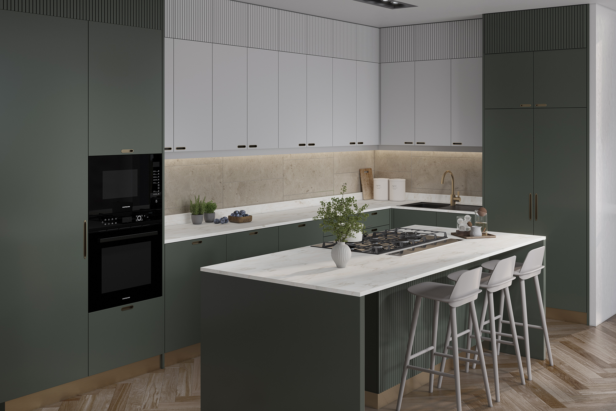 Getalit Onyx Alba Laminate Worktops - 3m x 635 x 23mm