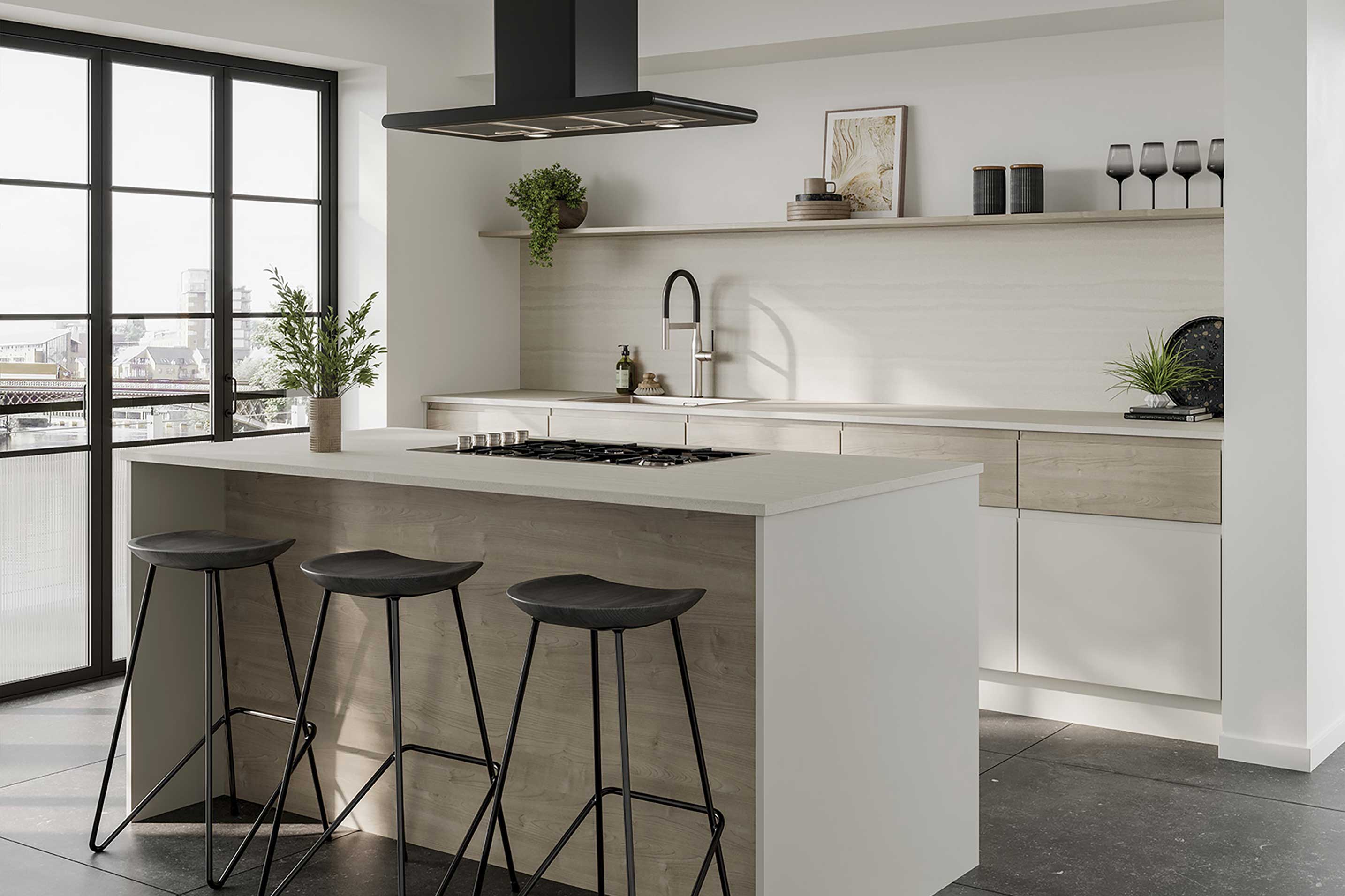 Formica Layered Sand Laminate Worktops (PP9511) - 3.5m x 600 x 22mm, additional view