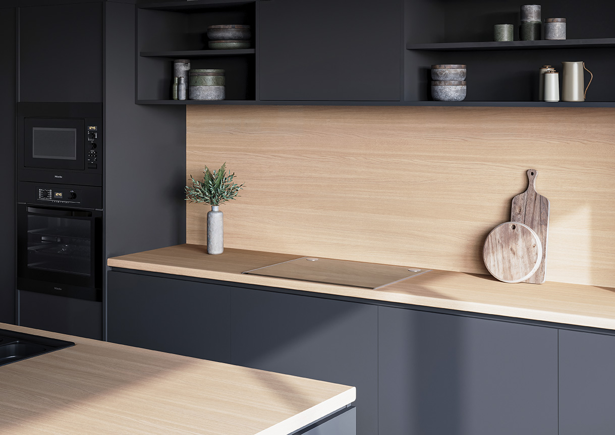 Formica Blanched Oak Laminate Worktops (PP5852) - 3m x 600 x 38mm, additional view