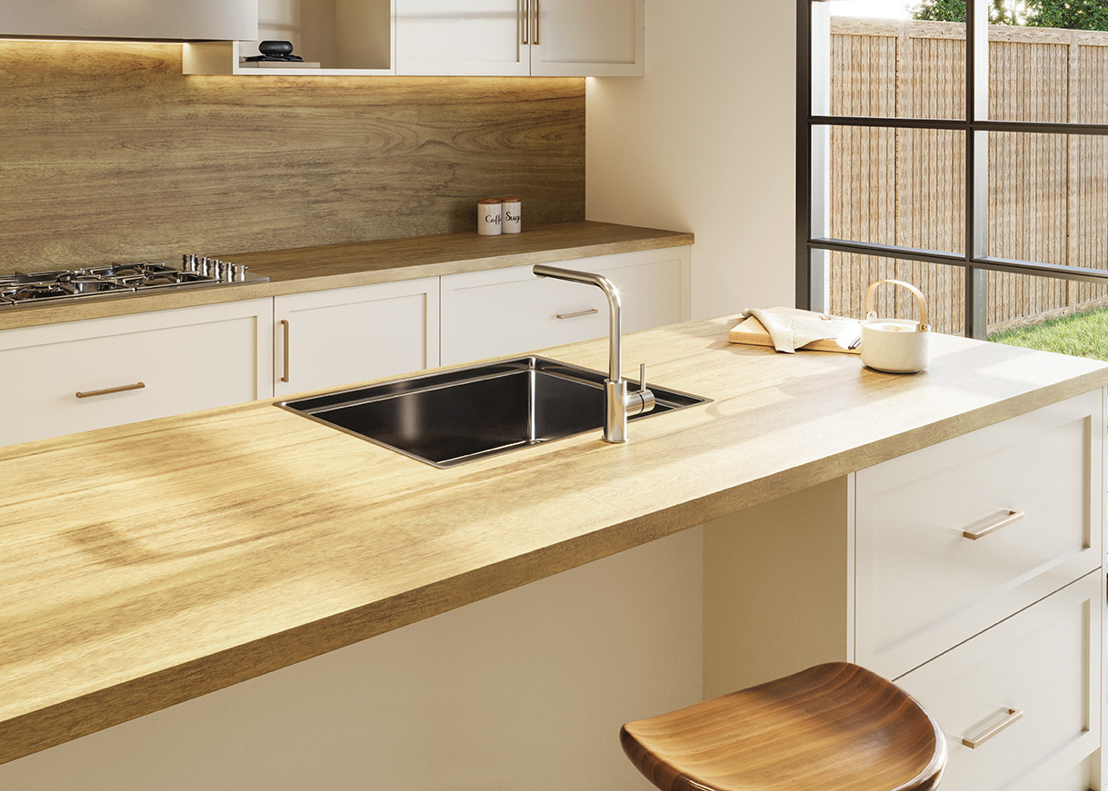 Formica Honey Mango Laminate Worktops (PP5856) - 3m x 600 x 38mm, additional view