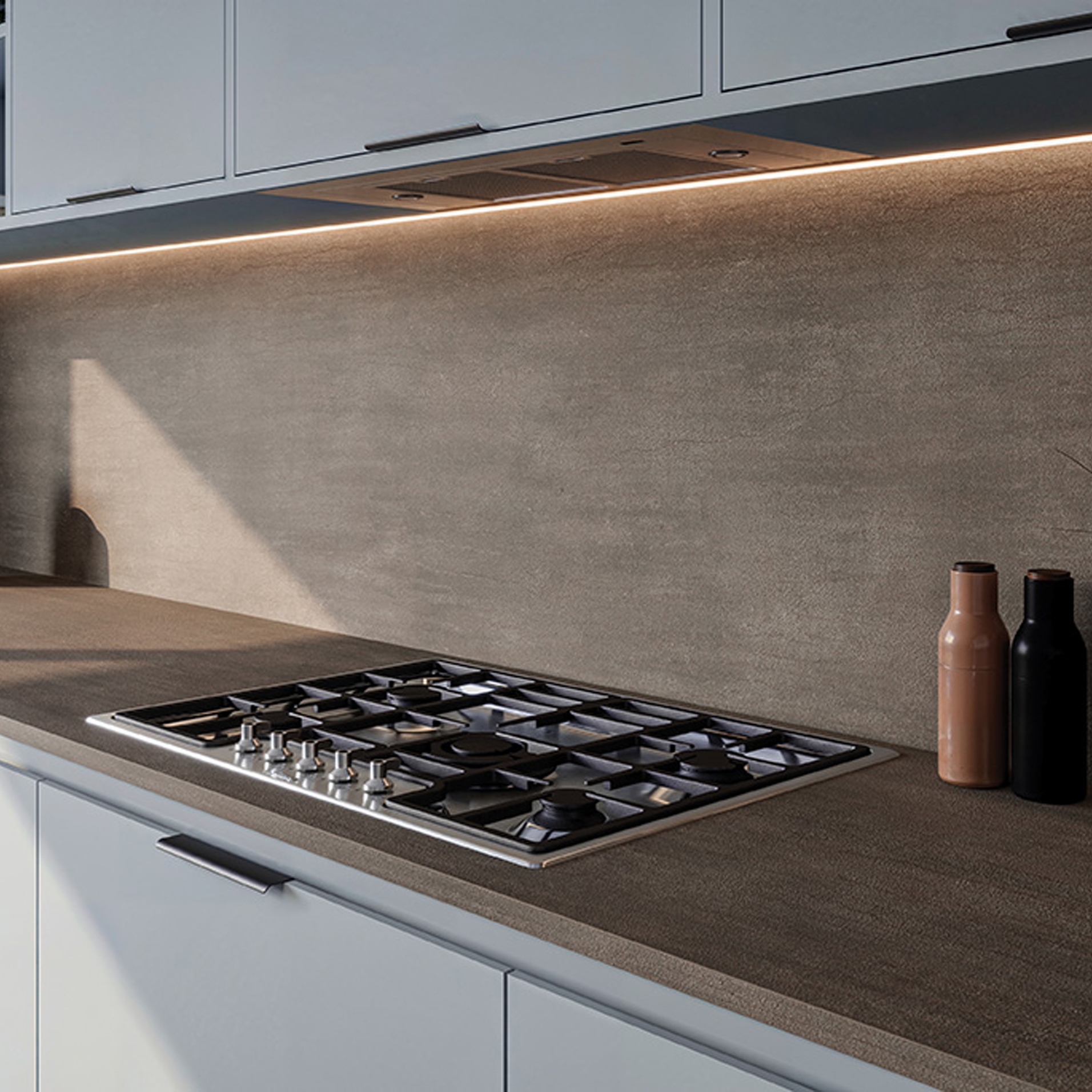 Formica Burnished Coin Laminate Worktops (PP3708) - 3.5m x 600 x 22mm, additional view