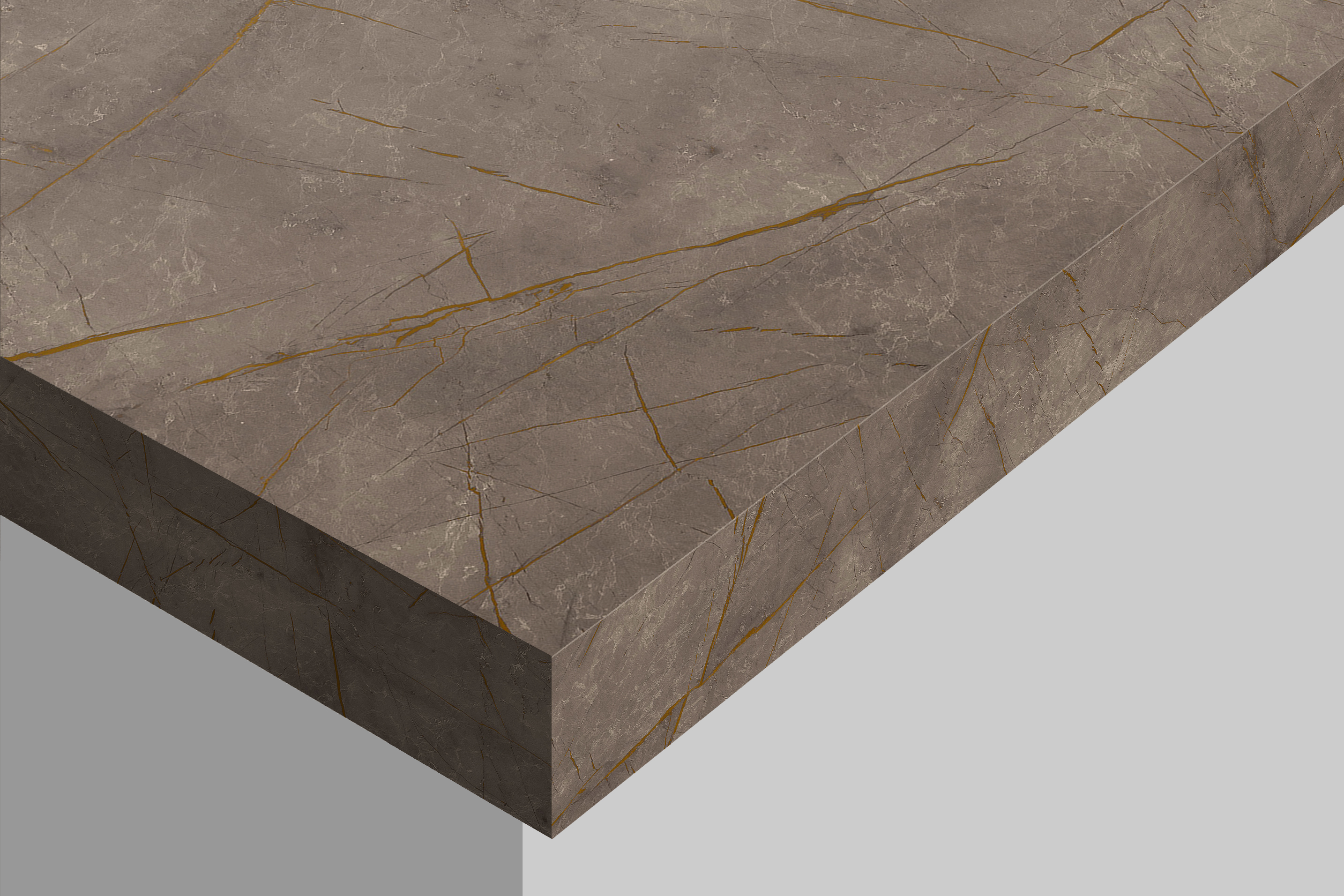 Bronze Marble Laminate Worktops - 3m x 635 x 38mm