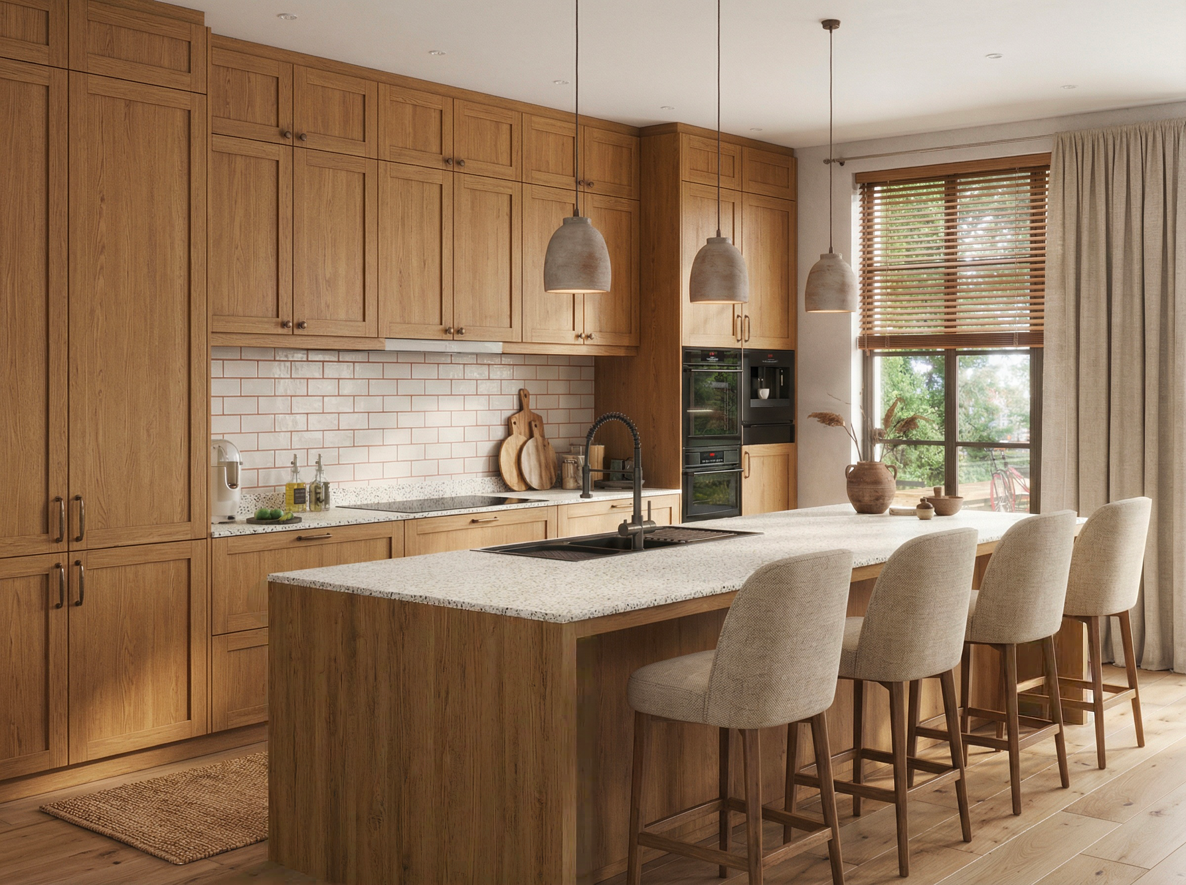 Coreluxe Traditional Terrazzo Solid Surface Worktops - 3m x 650 x 19mm