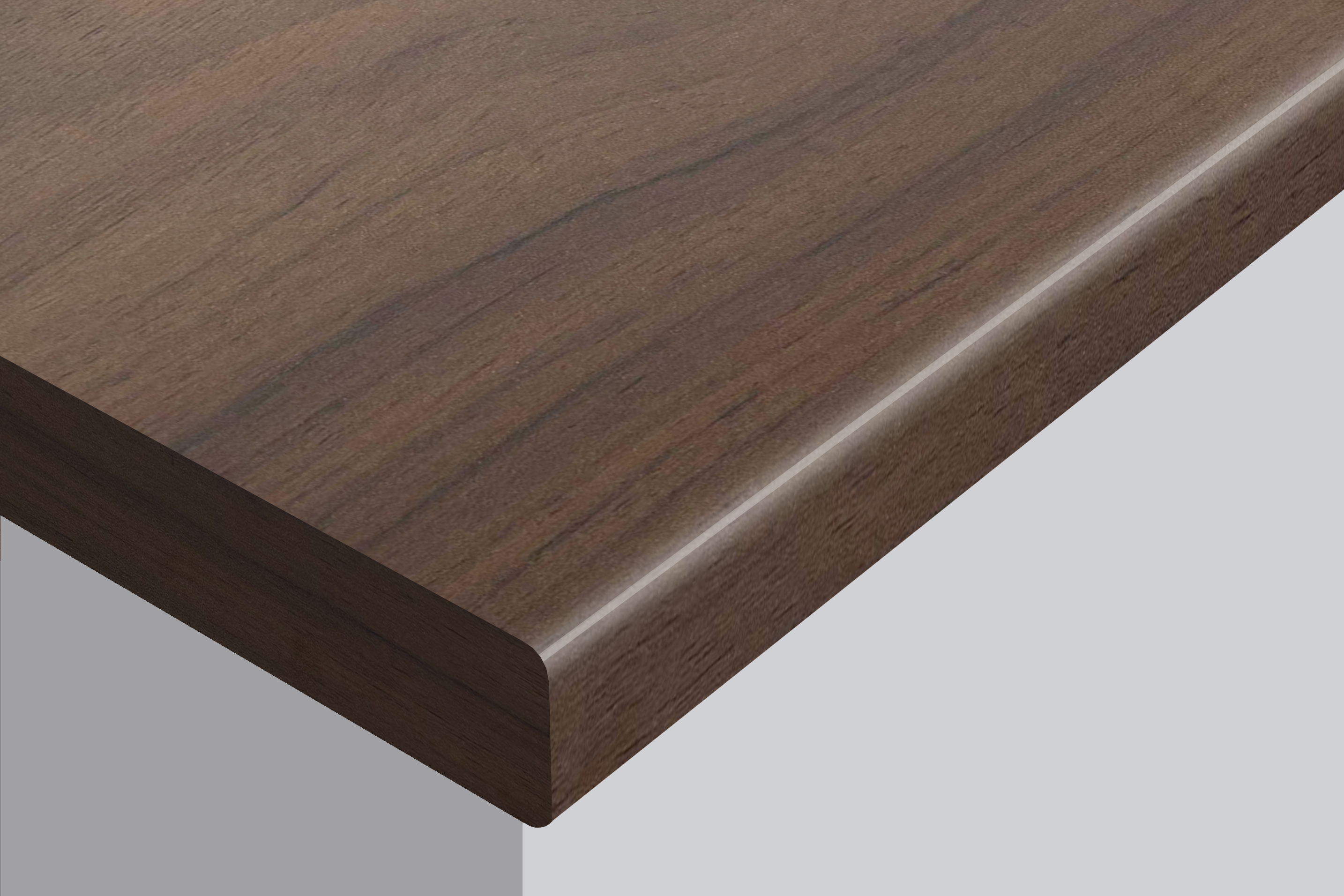 Dark Walnut Laminate Worktops - 3m x 635 x 38mm, additional view