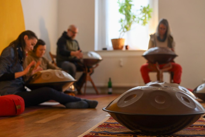 illustration for event: HANDPAN WORKSHOP