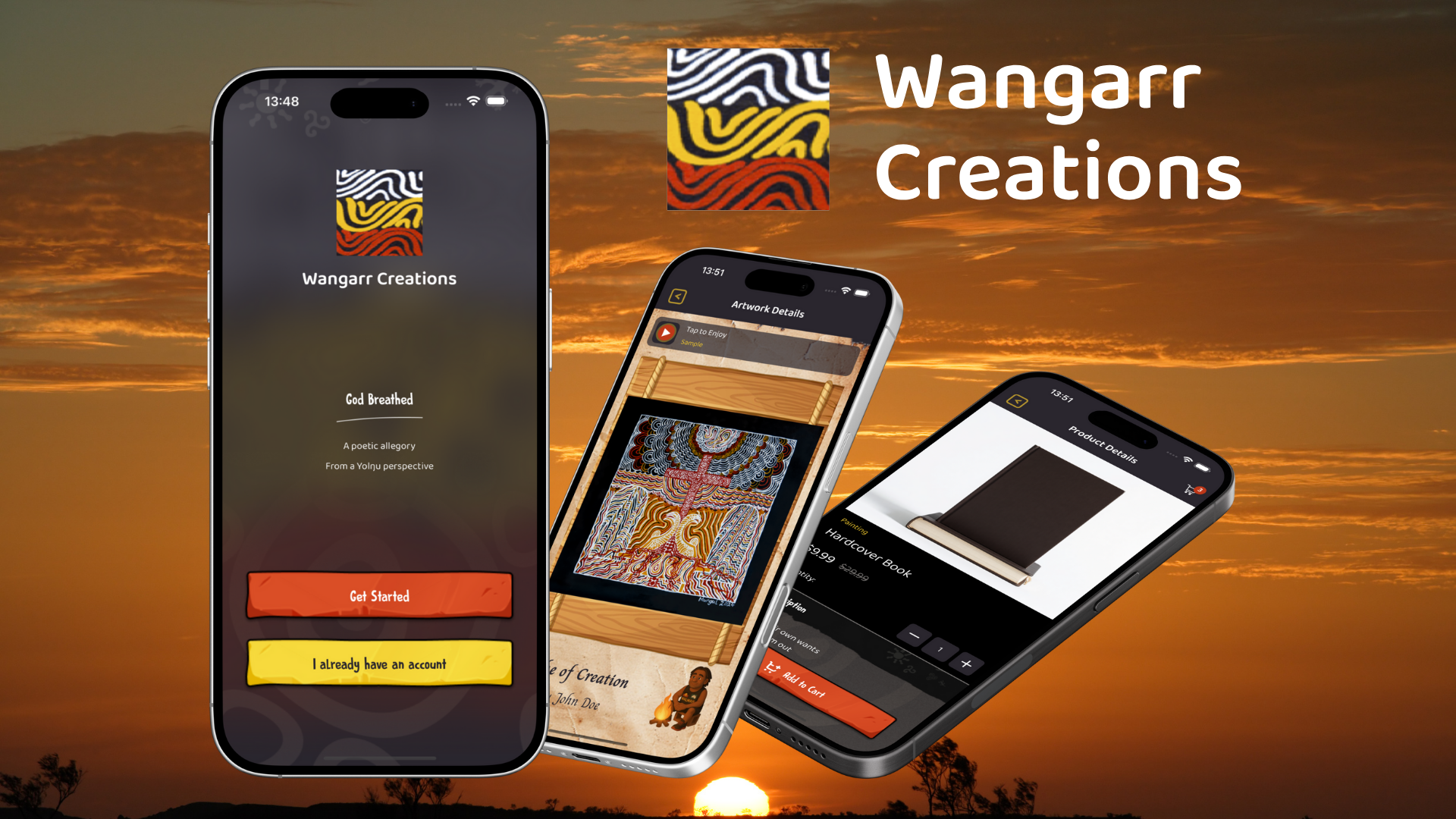 Wangarr Creations App