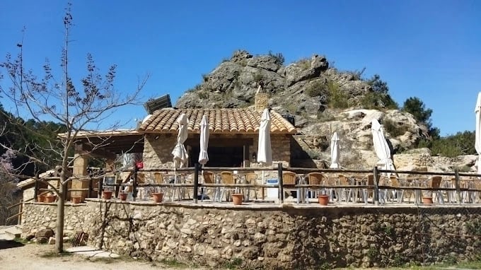 Vista de la terraza del Chiringuito Parrizal