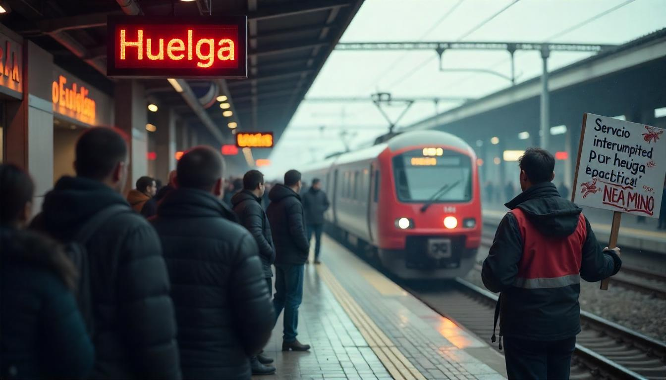 Renfe en huelga: el caos ferroviario que amenaza a miles de trabajadores