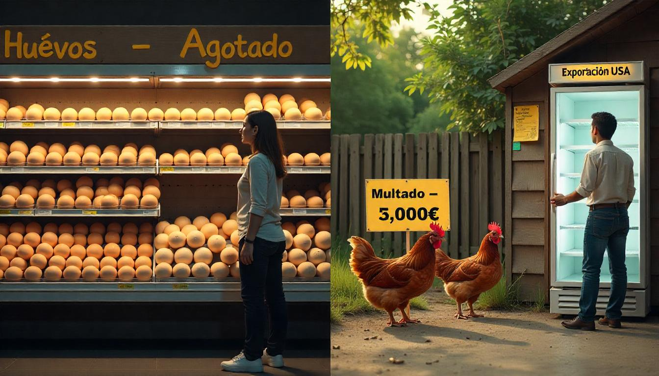 España en peligro de quedarse sin huevos: exportación, autoconsumo y crisis alimentaria