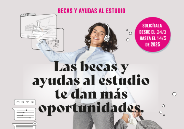 Abierto el plazo para solicitar las becas del curso 2025-2026
