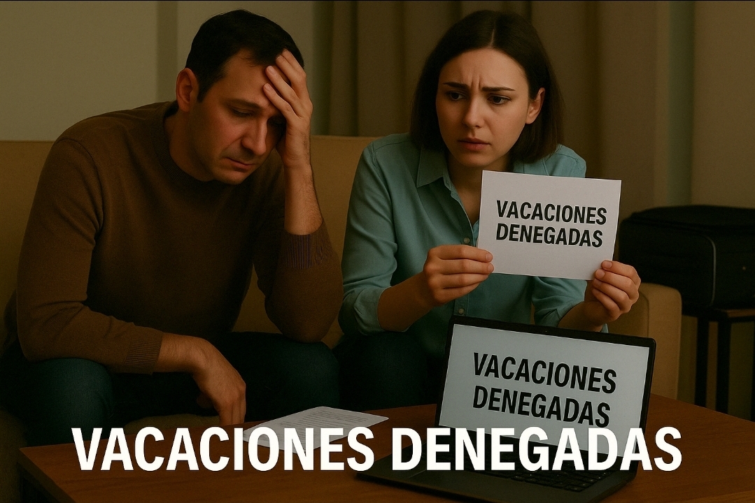 ¿Y si ya has reservado el viaje y luego te niegan las vacaciones?