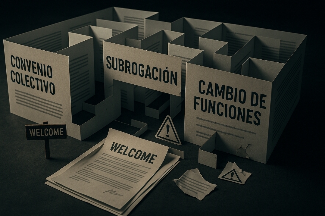 Subrogado… y engañado: cuando la nueva empresa no viene a mejorar, sino a recortar