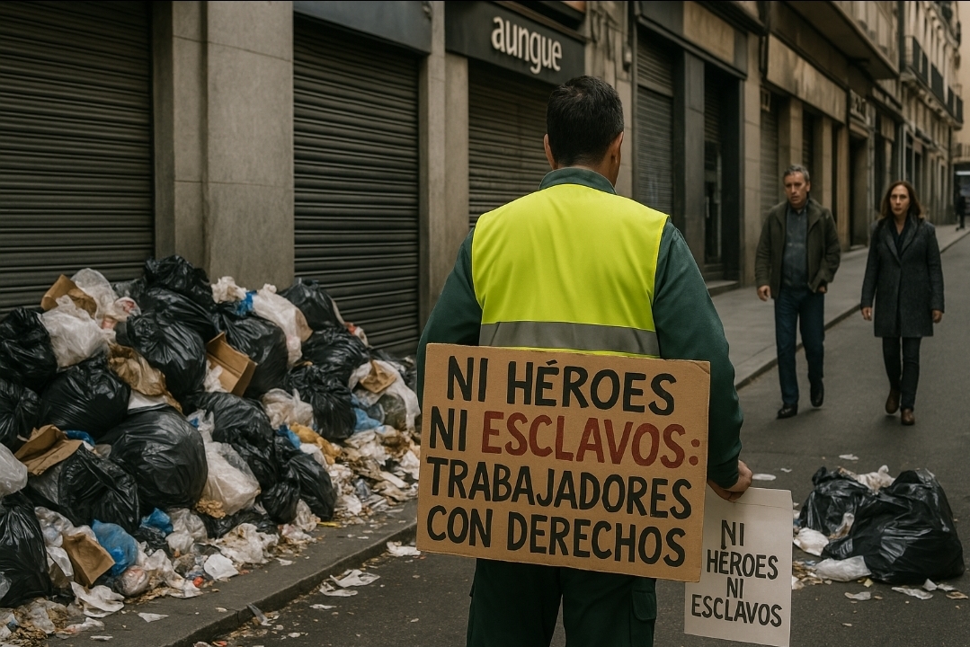 Los barrios de Madrid se ahogan en basura… y en dignidad