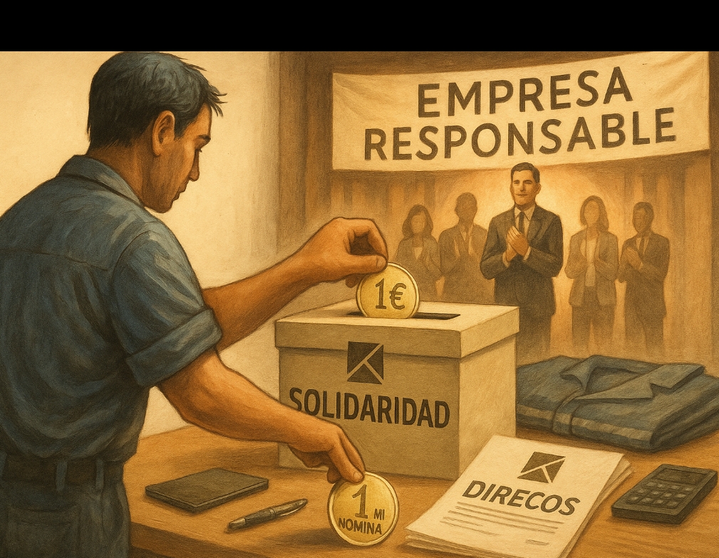 Donaciones de nómina: cuando la solidaridad lleva corbata y logo